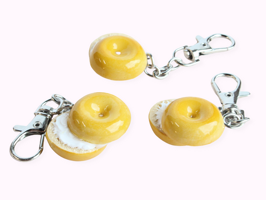 Classic Bagel Keychain