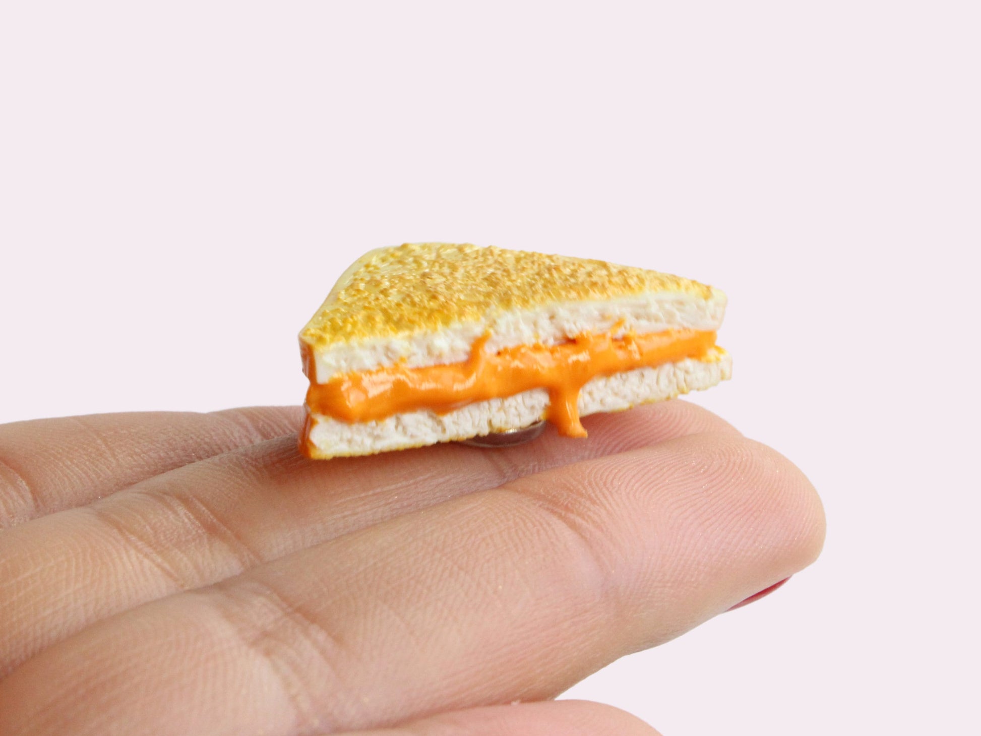 Mini Grilled Cheese Keychain