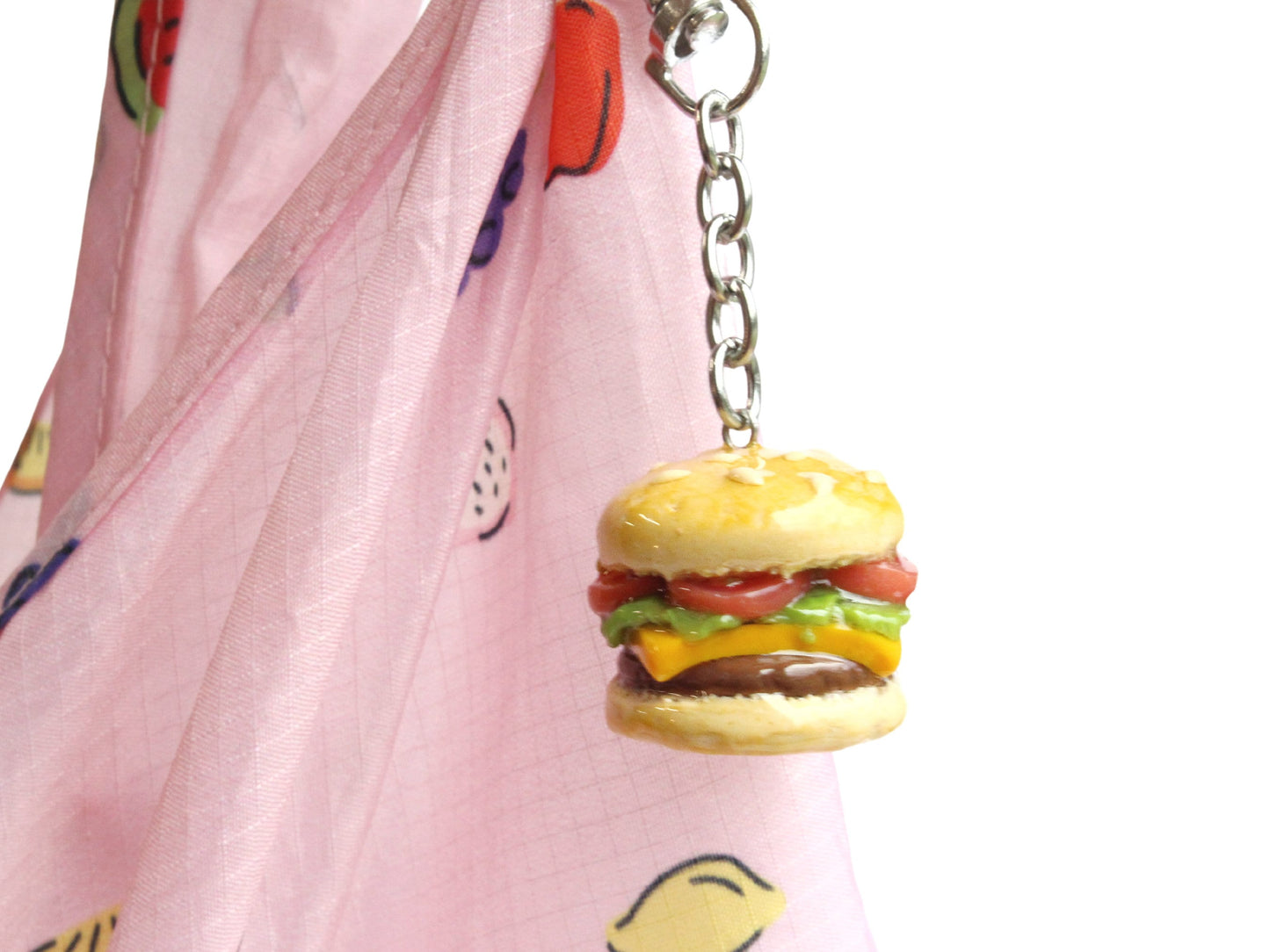 Cheeseburger Keychain & Bag Charm