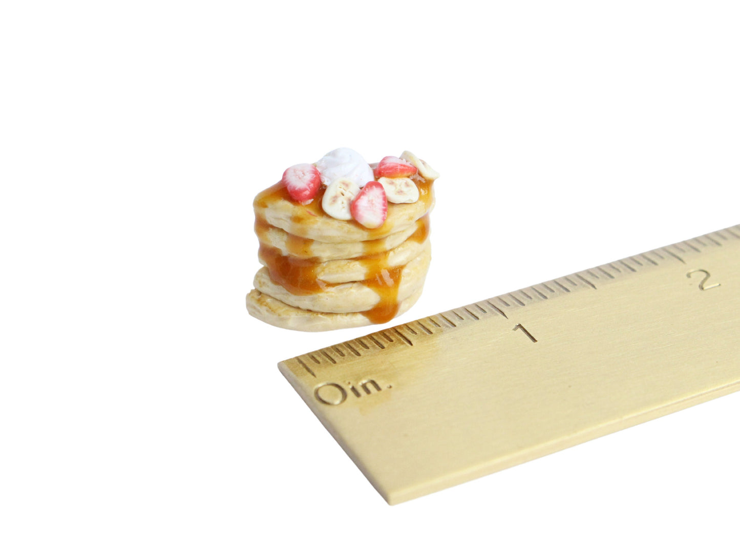 Strawberry and Banana Pancake Fridge Magnet | Maple Syrup Scented