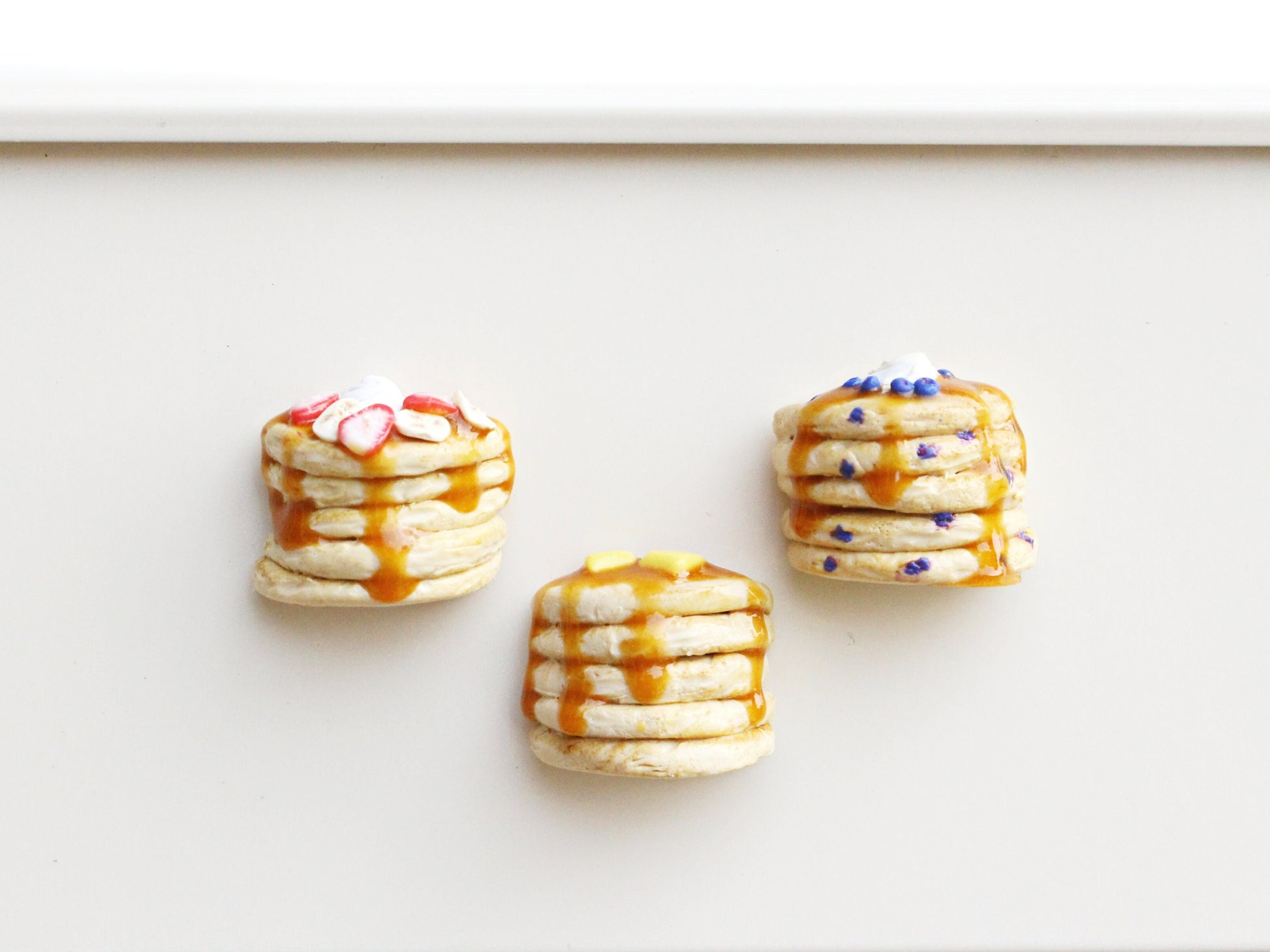 Pancake Magnet Trio | Maple Syrup Scented