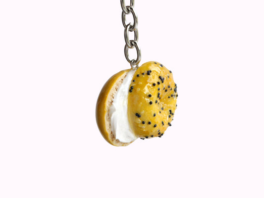 Everything Bagel Keychain